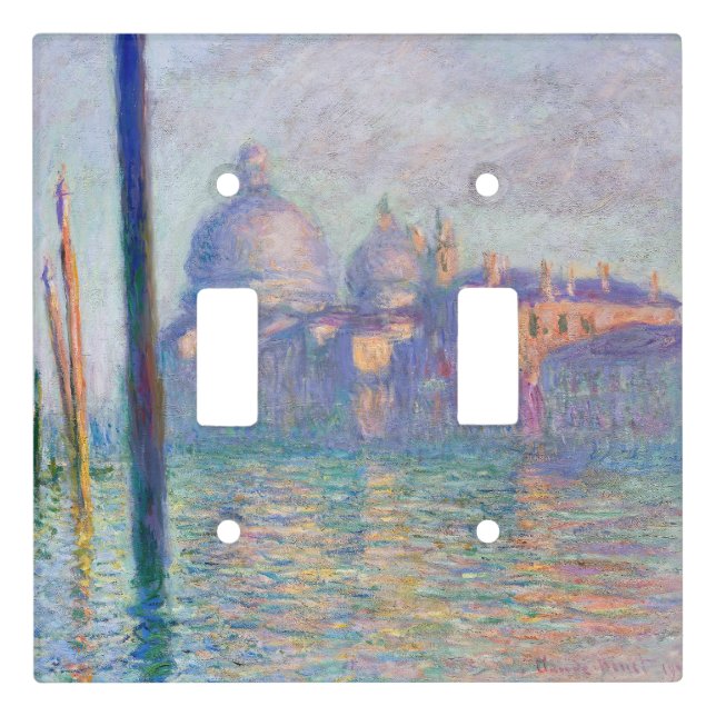 Claude Monet - Grand Canal, Venice Light Switch Cover (Front)