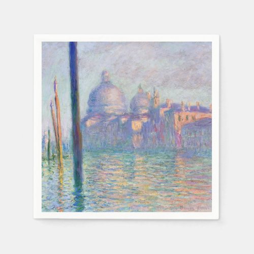 Claude Monet _ Grand Canal Venice Napkins