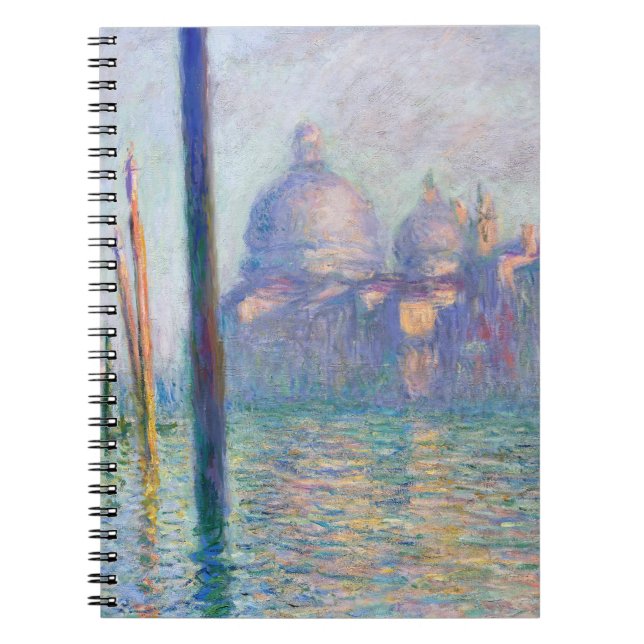 Claude Monet - Grand Canal, Venice Notebook (Front)