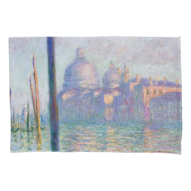 Claude Monet - Grand Canal, Venice Pillow Case (Front)