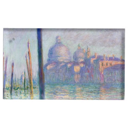 Claude Monet _ Grand Canal Venice Place Card Holder