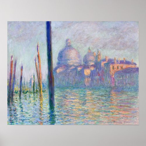 Claude Monet _ Grand Canal Venice Poster