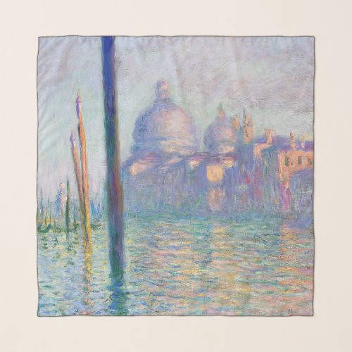 Claude Monet _ Grand Canal Venice Scarf