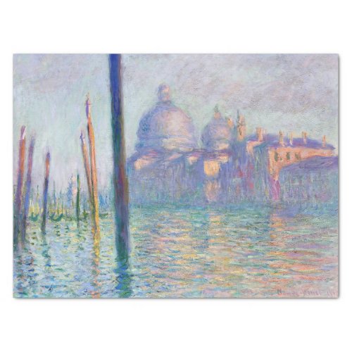 Claude Monet _ Grand Canal Venice Tissue Paper