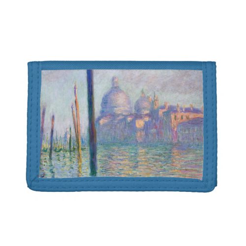 Claude Monet _ Grand Canal Venice Trifold Wallet