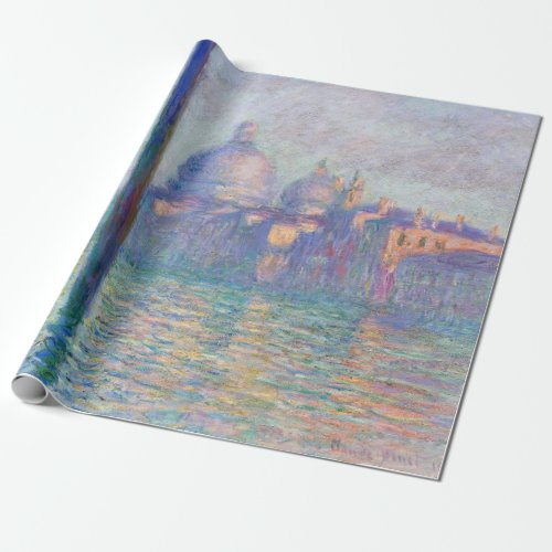 Claude Monet _ Grand Canal Venice Wrapping Paper