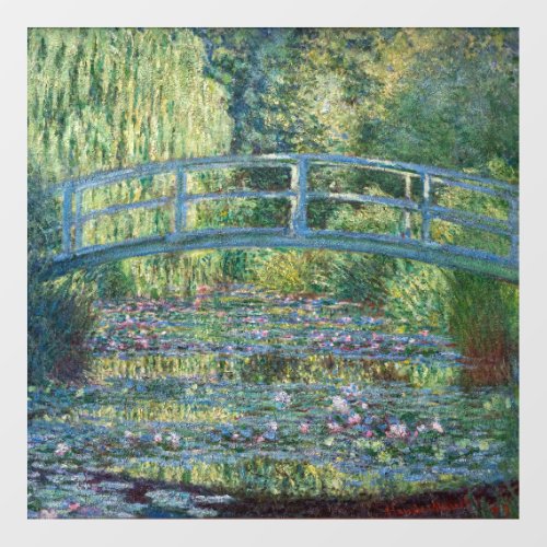 Claude Monet _ Green Harmony Floor Decals