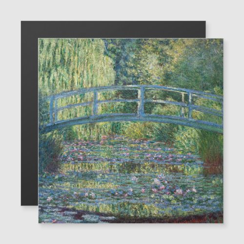 Claude Monet _ Green Harmony Magnetic Card