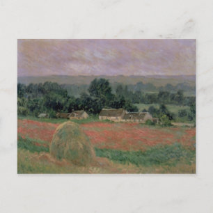 Claude Monet Haystack at Giverny, 1886 Postcard