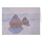 Claude Monet | Haystacks Effect of Snow and Sun (Front Horizontal)
