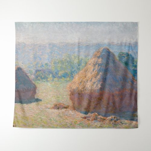 Claude Monet _ Haystacks end of Summer Tapestry