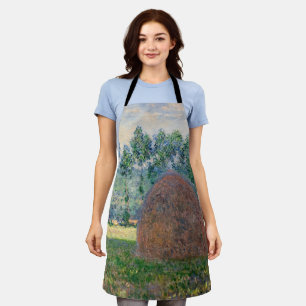 Claude Monet - Haystacks near Giverny Apron