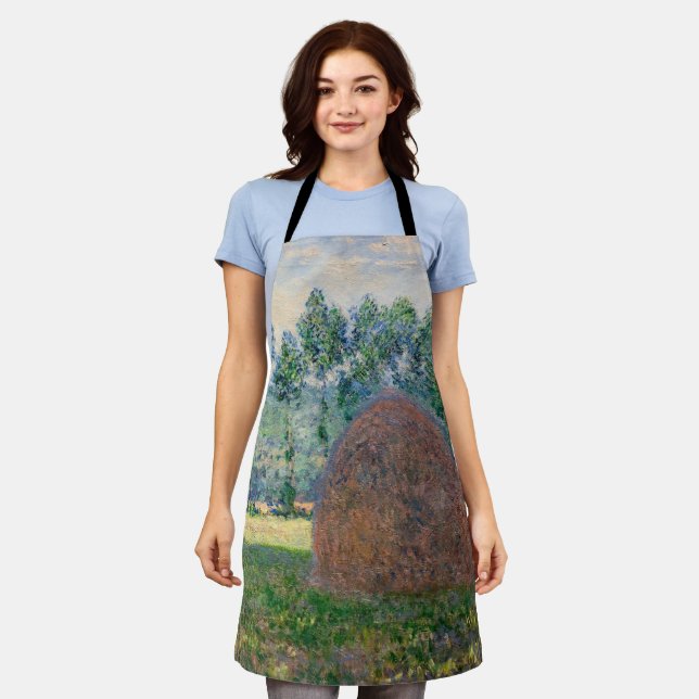 Claude Monet - Haystacks near Giverny Apron (Worn)