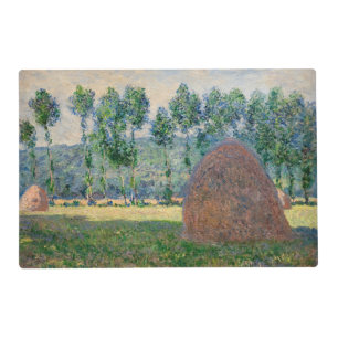Claude Monet - Haystacks near Giverny Placemat