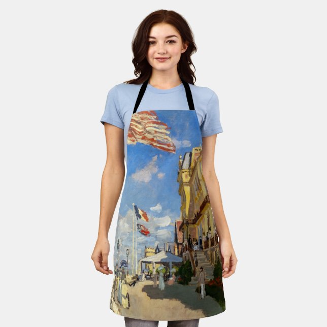 Claude Monet - Hotel des Roches Noires, Trouville Apron (Worn)