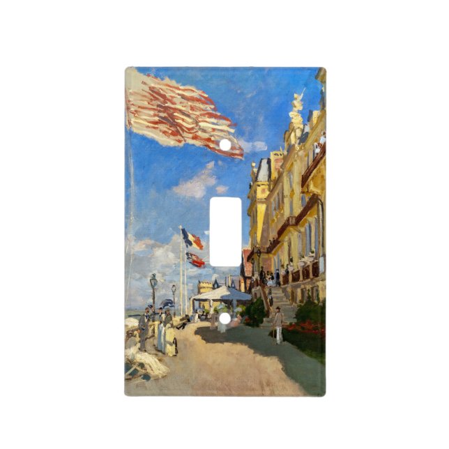 Claude Monet - Hotel des Roches Noires, Trouville Light Switch Cover (Front)
