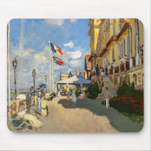 Claude Monet - Hotel des Roches Noires, Trouville Mouse Pad