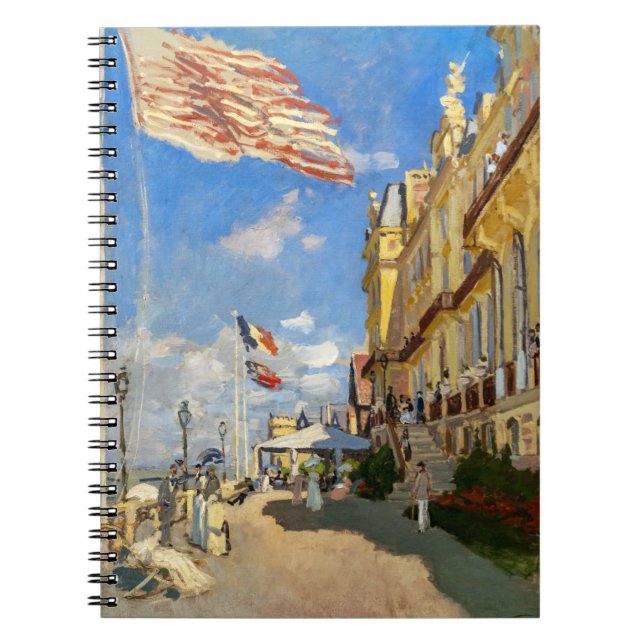 Claude Monet - Hotel des Roches Noires, Trouville Notebook (Front)