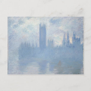 Claude Monet - Houses of Parliament London Art Postcard