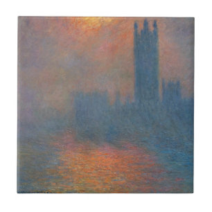 Claude Monet - Houses of Parliament London Ceramic Tile