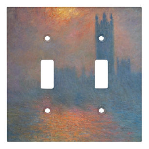 Claude Monet - Houses of Parliament London Light Switch Cover