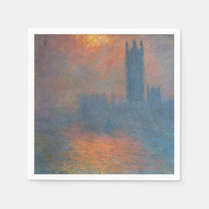 Claude Monet - Houses of Parliament London Napkins