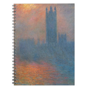 Claude Monet - Houses of Parliament London Notebook