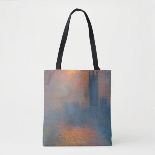 Claude Monet - Houses of Parliament London Tote Bag