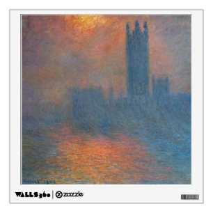 Claude Monet - Houses of Parliament London Wall Decal