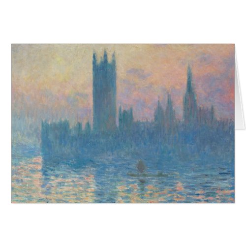Claude Monet Houses of Parliament Sunset