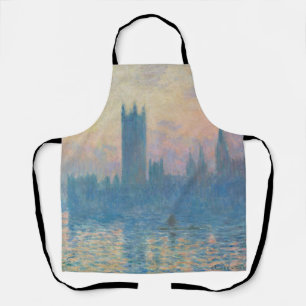Claude Monet Houses of Parliament Sunset Apron