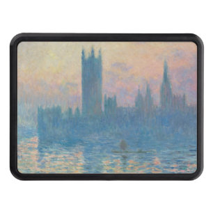 Claude Monet Houses of Parliament Sunset Hitch Cover