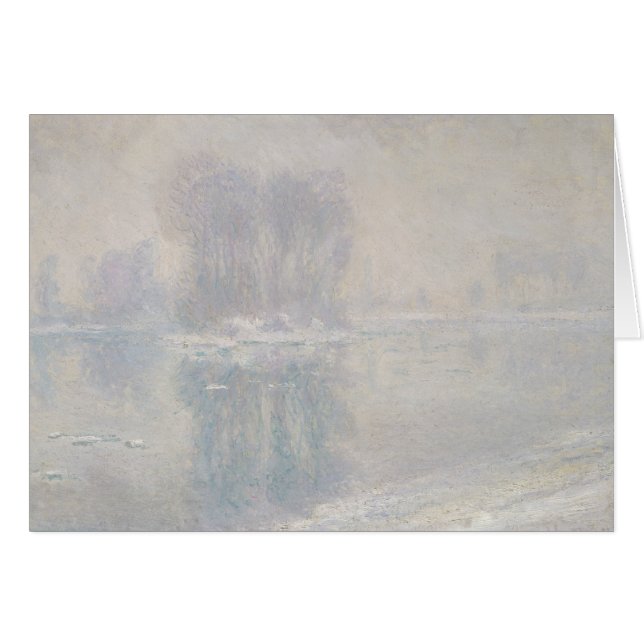 Claude Monet - Ice Floes Cards (Front Horizontal)
