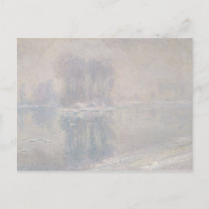 Claude Monet Ice Floes Postcard