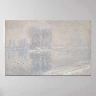Claude Monet   Ice Floes Poster