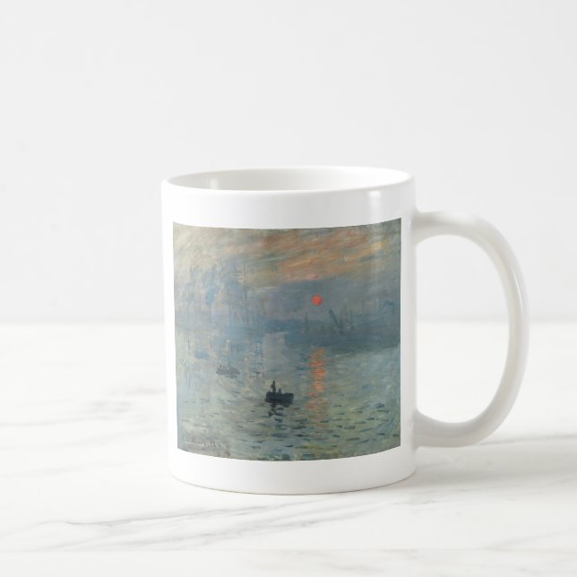 Claude Monet, Impression, soleil levant Coffee Mug (Right)