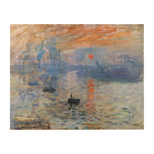 Claude Monet Impression Sunrise 1872 Harbor Art