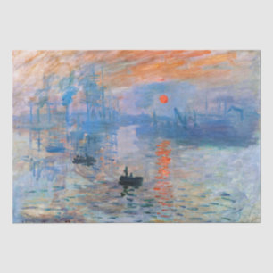 Claude Monet Impression, Sunrise (1872) Tissue Paper