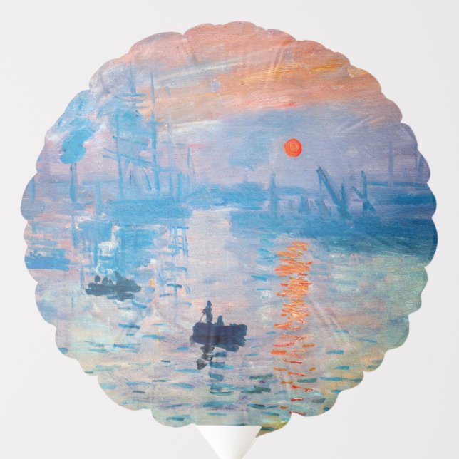 Claude Monet - Impression, Sunrise Balloon (Front)