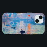 Claude Monet - Impression, Sunrise iPhone 15 Case<br><div class="desc">Impression,  Sunrise (Impression,  Soleil levant) - Claude Monet,  Oil on canvas,  1872

Impression,  Sunrise depicts the port of Le Havre,  Monet's hometown.</div>