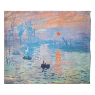 Claude Monet - Impression, Sunrise Duvet Cover