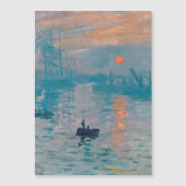 Claude Monet Impression Sunrise French (Front)