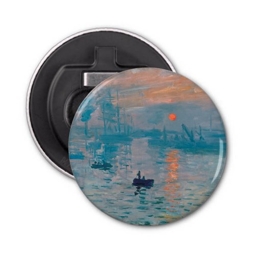 Claude Monet Impression Sunrise French Bottle Opener