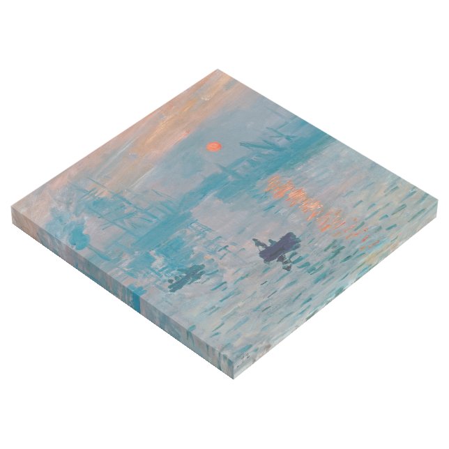 Claude Monet Impression Sunrise French Gallery Wrap (3/4)