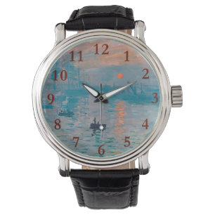 Claude Monet Impression Sunrise French Watch