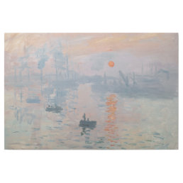 Claude Monet - Impression, Sunrise Gallery Wrap