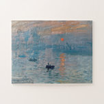 Claude Monet, Impression, Sunrise, Jigsaw Puzzle<br><div class="desc">Claude Monet,  Impression,  Sunrise,  painted in 1874 by Monet the great impressionist artist</div>