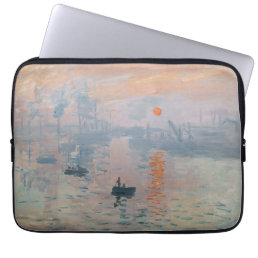 Claude Monet - Impression, Sunrise Laptop Sleeve