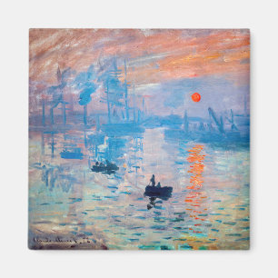 Claude Monet - Impression, Sunrise Magnet