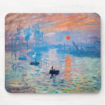 Claude Monet - Impression, Sunrise Mouse Pad<br><div class="desc">Impression,  Sunrise (Impression,  Soleil levant) - Claude Monet,  Oil on canvas,  1872

Impression,  Sunrise depicts the port of Le Havre,  Monet's hometown.</div>